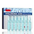 Hyaluronic Acid Concentrated Ampoules For Face Serum,Deeply Moisturize,Hyaluronic Acid Serum For Face,Face Care For A Natural Face Lift,Face Serum For Women & Men -7x2ml Ampoules.