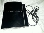 Sony PlayStation 3 80 Go console noire + 4 jeux + disque FIFA 11 (PAS DE CONTRÔLEUR) 