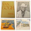 1947 VAN GOGH Piper 16 Prints b/w & Colour FOLIO SIZE in FOLDER The Arts