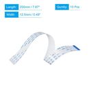 FFC Ribbon Flat Flexible Cable 0.5mm 200mm B Type for LCD Laptop 10pcs