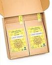 Friendship Organics Ginger Cinnamon Tea Bags, Organic and Fair Trade Herbal Tea 44 Count (Pack of 2)