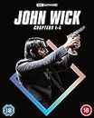 John Wick 1 - 4 Box Set (4K UHD) [Blu-ray]