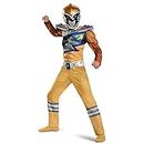 Disguise Children's Gold Power Ranger Dino Charge Muscle Costume, Small