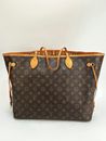 Louis Vuitton Neverfull GM Monogram Canvas Tote Large Shopping Bag (No Pouch)
