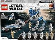 LEGO Star Wars 501st Legion Clone Troopers 75280 Building Kit (285 Pcs),Multicolor