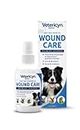 Vetericyn Plus Dog Wound Care Spray | Healing Aid and Skin Repair, Clean Wounds, Relieve Dog Skin Allergies, Safe for All Animals. 3 Ounces