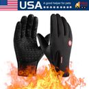 Thermal Windproof Waterproof Winter Gloves Touch Screen Warm Mittens Men Women