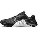 Nike Women's Metcon 7 Training Shoe, Black/Metallic Dark Grey/White, 8.5 US
