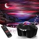 Bequest Northern Galaxy Light Aurora Projector with 33 Light Effects, Night Lights LED Star Projector for Bedroom Nebula Lamp, Remote Control,Bluetooth Speaker for Parties