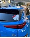 8" Cute Cat Sticker, Car Window, Accessories, Auto Decal for Car Window