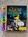 Quest for Camelot Game Boy Color Spiel OVP Cib Nintendo Anleitung Top