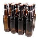 Amber Glass Flip Top Beer Bottles 500ml Box of 12 Home Brew