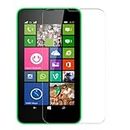 RESOLUTE Tempered Glass Screen Protector for Nokia Lumia 630 - Pack of 1 (Transparent)