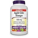 Webber Naturals Apple Cider Vinegar, 240 Capsules, Sugar Free