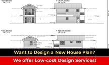 Want to design a new house plan? We offer low-cost design services!