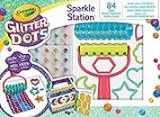 CRAYOLA Glitter Dots - Sparkle Station Set, zum Spielen und Basteln mit dem formbaren Glitzer, kreative Aktivität und Geschenkidee, 04-0804