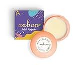 Xabon Natural Pure Bliss Solid Perfume for Women & Men Long Lasting Scent Luxury Body Fragrance Pocket Size Deodorant Compact Neutralises Frozen Ittar Alcohol-Free Cologne Balm Special Unique Gift for Her