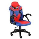 Gaming Chair for Kids Boys Girls High Back Ergonomic Swivel Racing Computer Chair, Height Adjustable, Blue