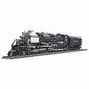 City Train Building Blocks Set, 1608 Pieces Retro Steam Cargo Train Building Model Kit, City Freight Train Model with Track Set for Kids Adults