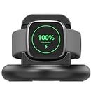 Vancle Charger for Fitbit Versa 4/Versa 3/Sense 2/Sense, Anti-Slip Charging Stand Dock with 4.4Ft USB Cable Cord for Sense 2/Sense/Versa 4/Versa 3 Smartwatch