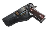 1911 5" Full Size (Colt/Kimber/S&W) Houston Black LEFT HANDED/LH IWB Gun Holster