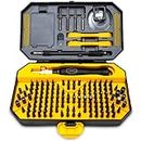 Precision Screwdriver Set 145 in 1 with Accessories AD&S - Professional Quality Set to Repair/Maintenance for PC, Laptop, iPhone, Watch, Glasses, Xbox, Playstation and Other Electronics.