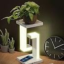 Wuztai Small Night Lamp with Wireless Charging, Suspension Style Sensor Cabinet Lamp, Wireless USB Charging Small Night Lamp, Table Lamp with Wireless Charging of Mobile Phone, Orders Placed by Me
