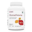 GNC Glutathione 500mg With Vitamin C For Clear & Radiant Skin | 60 Veg Capsules | Reduces Dark Spots & Melanin Pigmentation | Boosts Immunity | Fights Pollution & UV Damage | For Men & Women| Formulated In USA