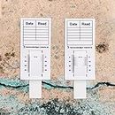Expert Accessories Set 2 Crack Monitor | Appraiser Equipment | Gap Ruler & Measuring Tools for Real Estate Appraisal | Damage Assessment of Buildings with Expansion Joints