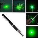 Rangwell Laser Light, Powerful Laser Light for Kids, Rechargeable Laser Pointer Flashlight for Adjustable Focus Green Laser Pointer for Night Astronomy Outdoor Camping Hunting and Hiking (Black - B4)