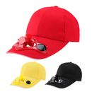 Solar Fan Cap Baseball Golf Hat Sports Fan Baseball Caps, Solar Powered Fan Hat