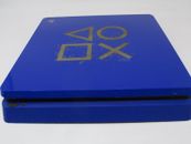 Playstation 4 PS4 Slim 1TB Days of Play Blue Console Tested Working