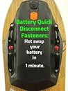 Boosted Board Battery Quick Disconnect | Hot swap Battery in 1 Minute