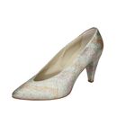 chaussures femme ANNIEL escarpins or glitter EY683