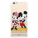 Case for iPhone 6-6S Official Disney Classics Mickey and Minnie Posing to Protect Your Phone. Flexible Silicone Apple Case with Official Disney License.