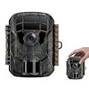 VOOPEAK T20 Trail Camera 16MP 1080P HD Hunting Game Camera with Night Vision Motion Activated Waterproof,120°Wide-Angle Trail Cam