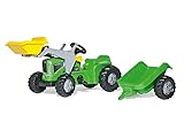 Rolly Toys Traktor rollyKiddy Futura (inkl. rollyKid Lader + Trailer, Heckkupplung, für Kinder von 2 ½ - 5 Jahren) 630035