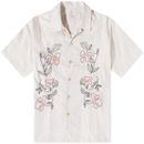 Embroidered Vacation Shirt - White - Paul Smith Shirts