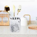 Orren Ellis Pen Holder, Decorative Pencil Cup & Makeup Brush Stationery Accessories Desktop Organizer For Home School Office in Green | Wayfair