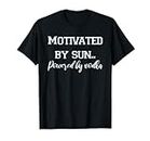 Motivé par Sun Powered by Vodka Online Dating T-Shirt