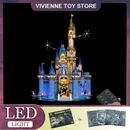 RC LED-Licht-Kit für Lego 43222 technische Disney Castle Modellbau steine Ziegel Spielzeug (nur