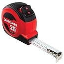 CRAFTSMAN 25-Ft Tape Measure with Fraction Markings, Retractable, Self-Locking Blade (CMHT37225)