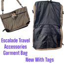 New! Escalade Traveling Accessories Garment Travel Bag NWT