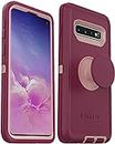 OtterBox + PopGrip Defender Series Case for Samsung Galaxy S10 (ONLY - NOT Plus/S10e) Retail Packaging - Fall Blossom
