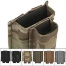 Tactical Molle Magazine Pouches 2 Layer 9mm 5.56 Military Airsoft Paintball Ammo Pouches Shooting