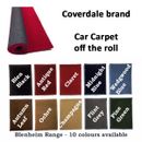 Alfombra de coche - alfombra de coche 1,5 m de ancho (5 pies) se vende por metro de marcha 10 colores