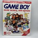 Game Boy Games Secrets Official Strategy Guide (Prima, 1999) Authentic! Mint! 🔥