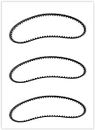 I-Joy 3 Pack 743-20-30 Drive Belt for Scooter Moped ATV 125cc 150cc GY6 Supreme Quality