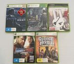 Halo 3 ODST Two Worlds Guitar Hero III Halo: Reach Xbox 360 Video Game Bundle