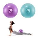 Slim Panda Pilates Ball 2 Pcs,9 Inch Small Exercise Ball, Therapy Ball, Core Ball, Mini Yoga Ball for Pilates, Balance, Stability, Workout, Core Training and Physical Therapy
